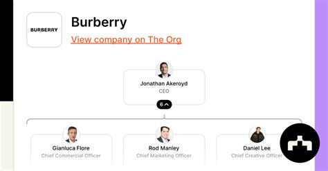 burberry organisational structure|Burberry Group .